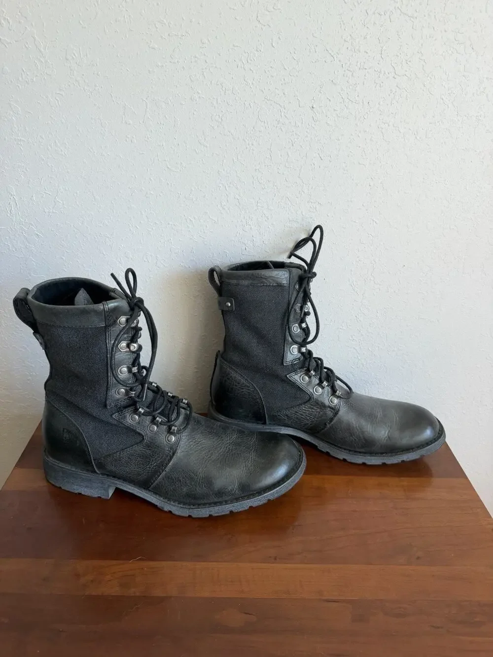 Durango Drifter Slate Black Gray Drifter Military Lacer Combat Boots Mens 9